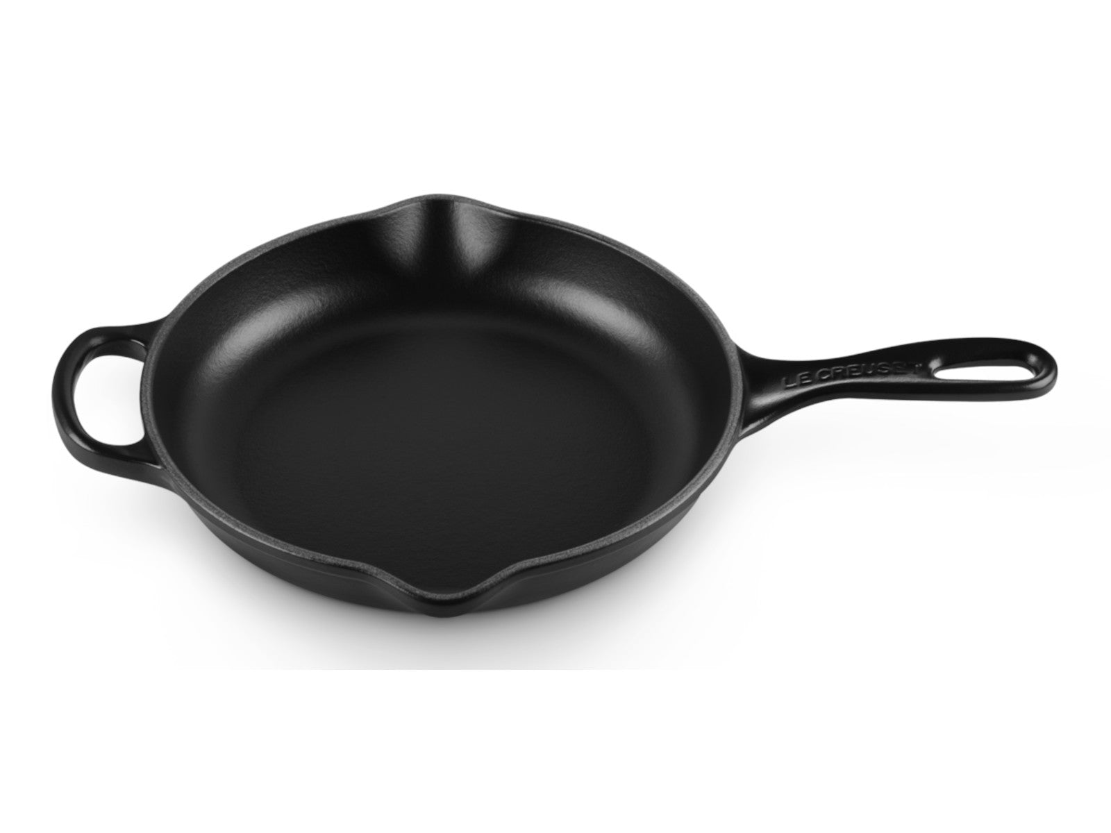 Le Creuset Brat- und Servierpfanne Signature rund schwarz matt 23cm Freisteller 1