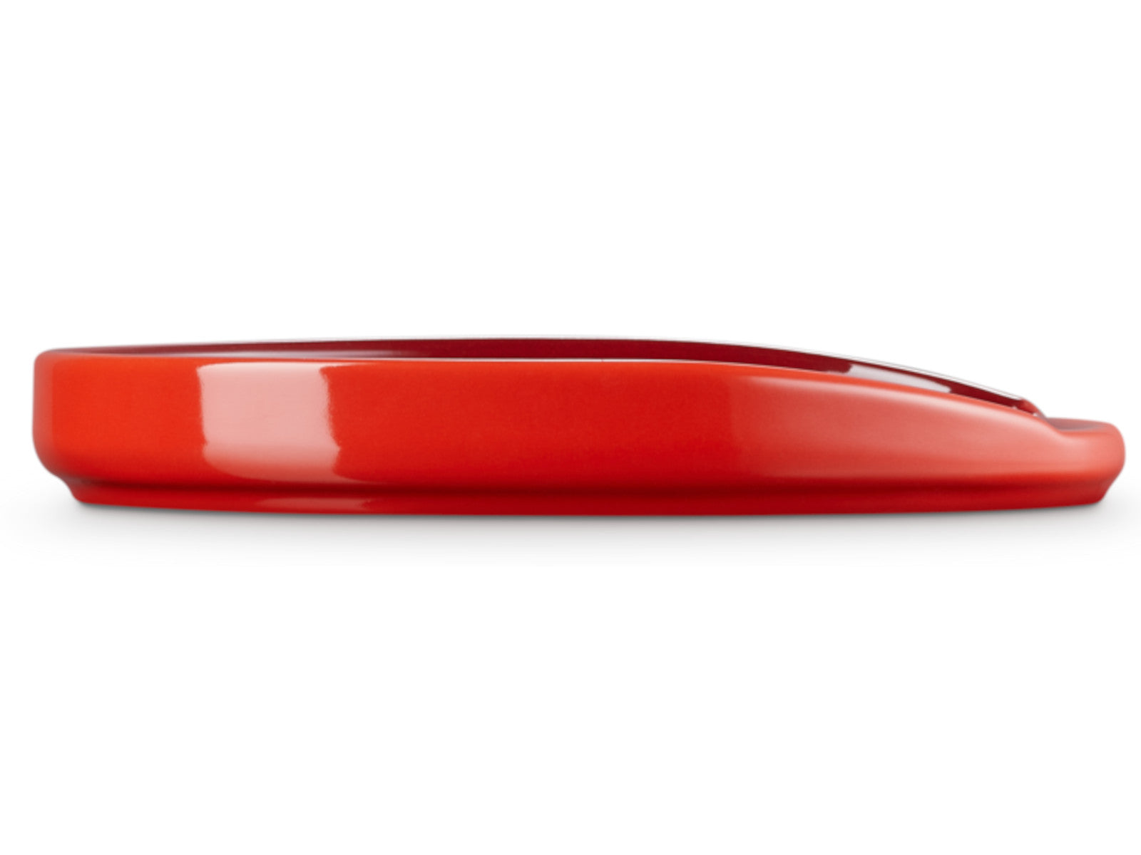 Le Creuset Löffelablage oval kirschrot 16cm Freisteller 3