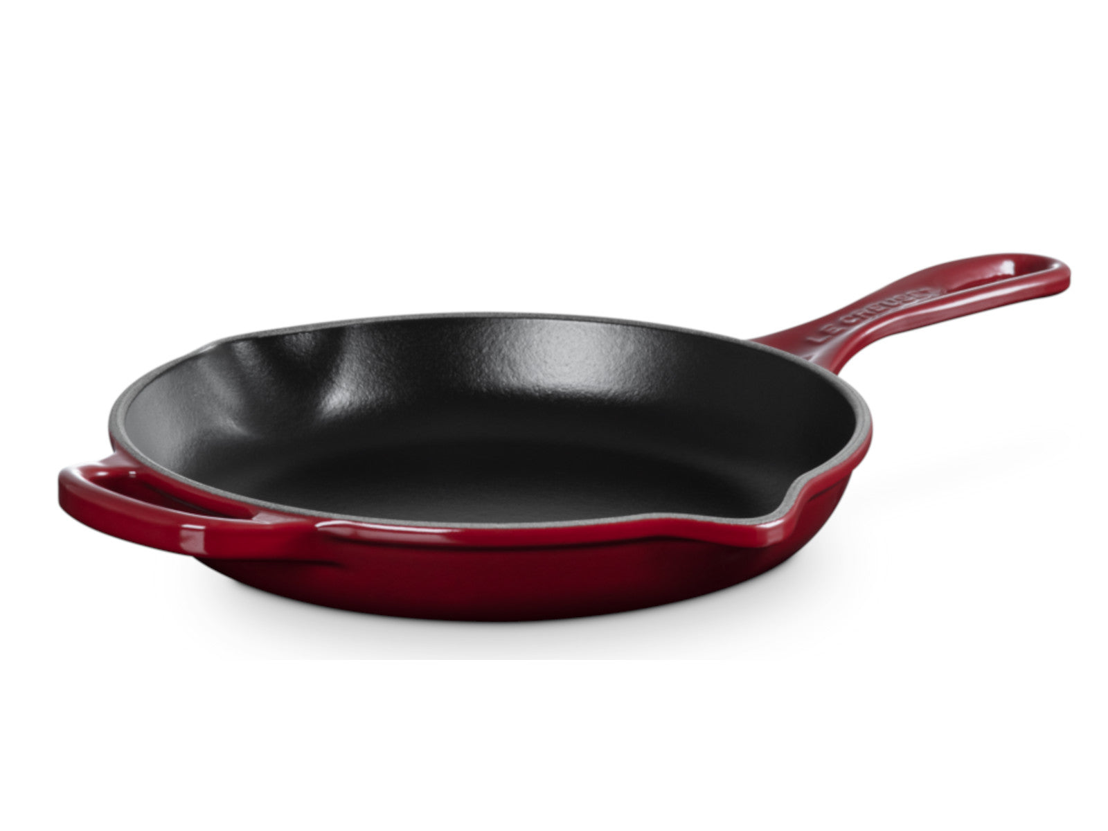 Le Creuset Brat- und Servierpfanne Signature rund garnet 23cm Freisteller 3