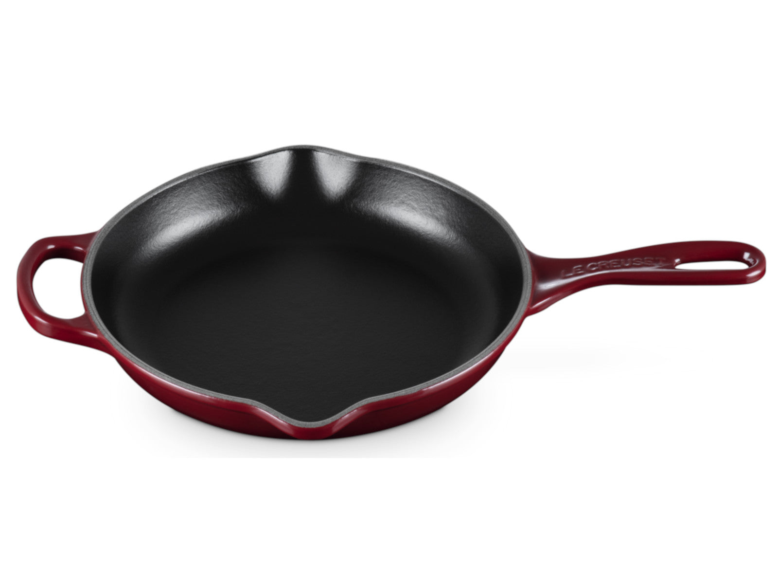 Le Creuset Brat- und Servierpfanne Signature rund garnet 23cm Freisteller 1