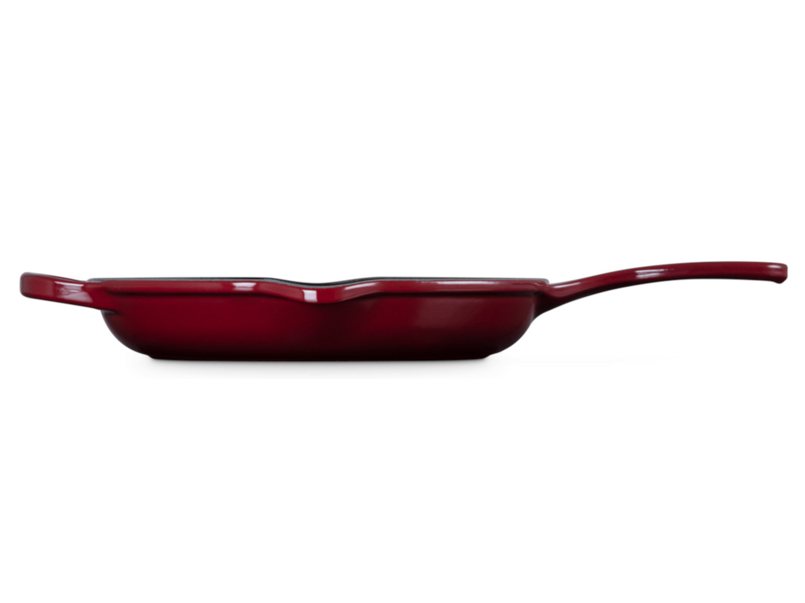 Le Creuset Brat- und Servierpfanne Signature rund garnet 23cm Freisteller 4