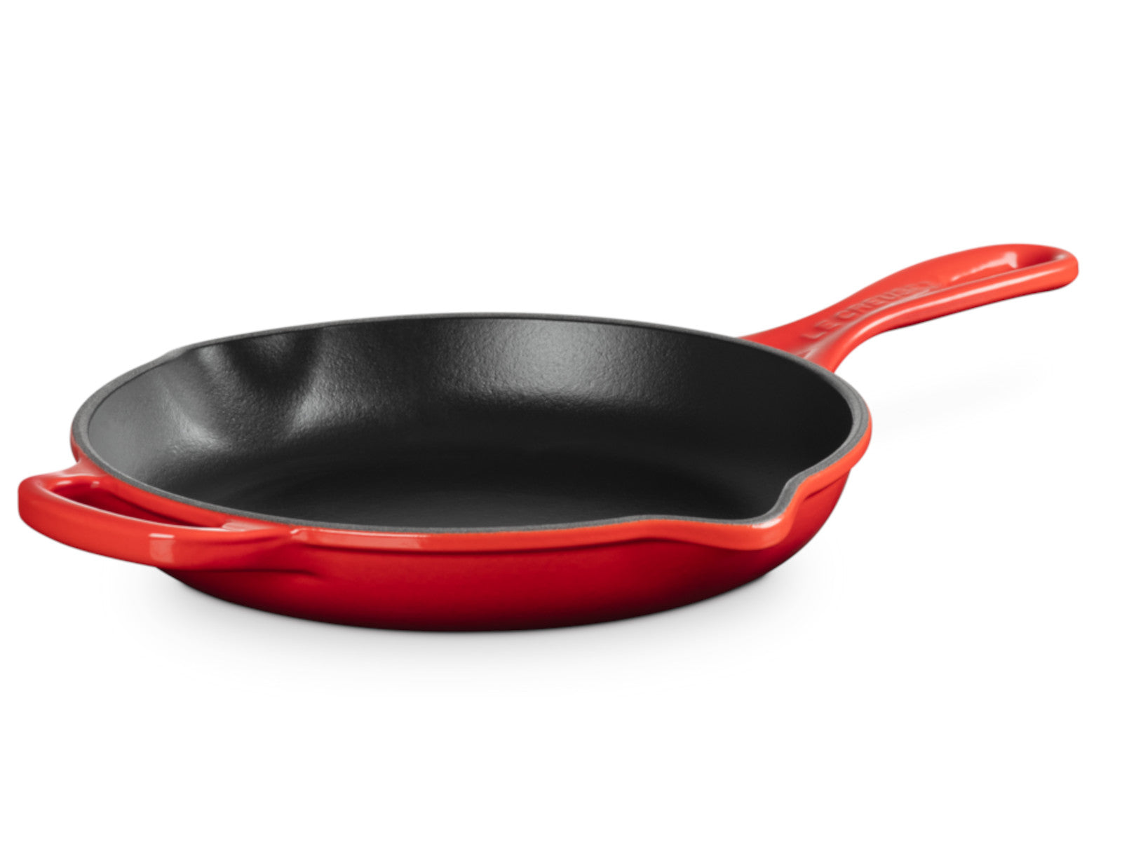 Le Creuset Brat- und Servierpfanne Signature rund kirschrot 23cm Freisteller 4