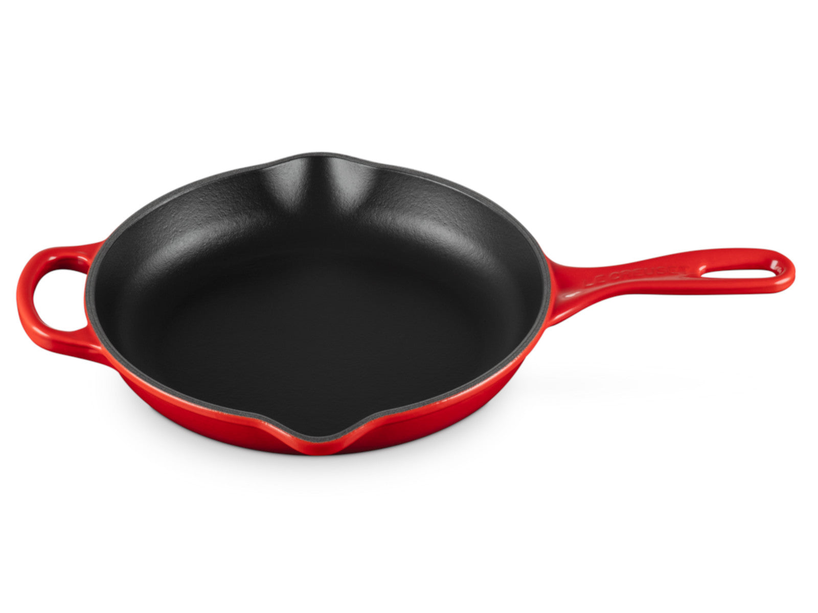 Le Creuset Brat- und Servierpfanne Signature rund kirschrot 23cm Freisteller 1