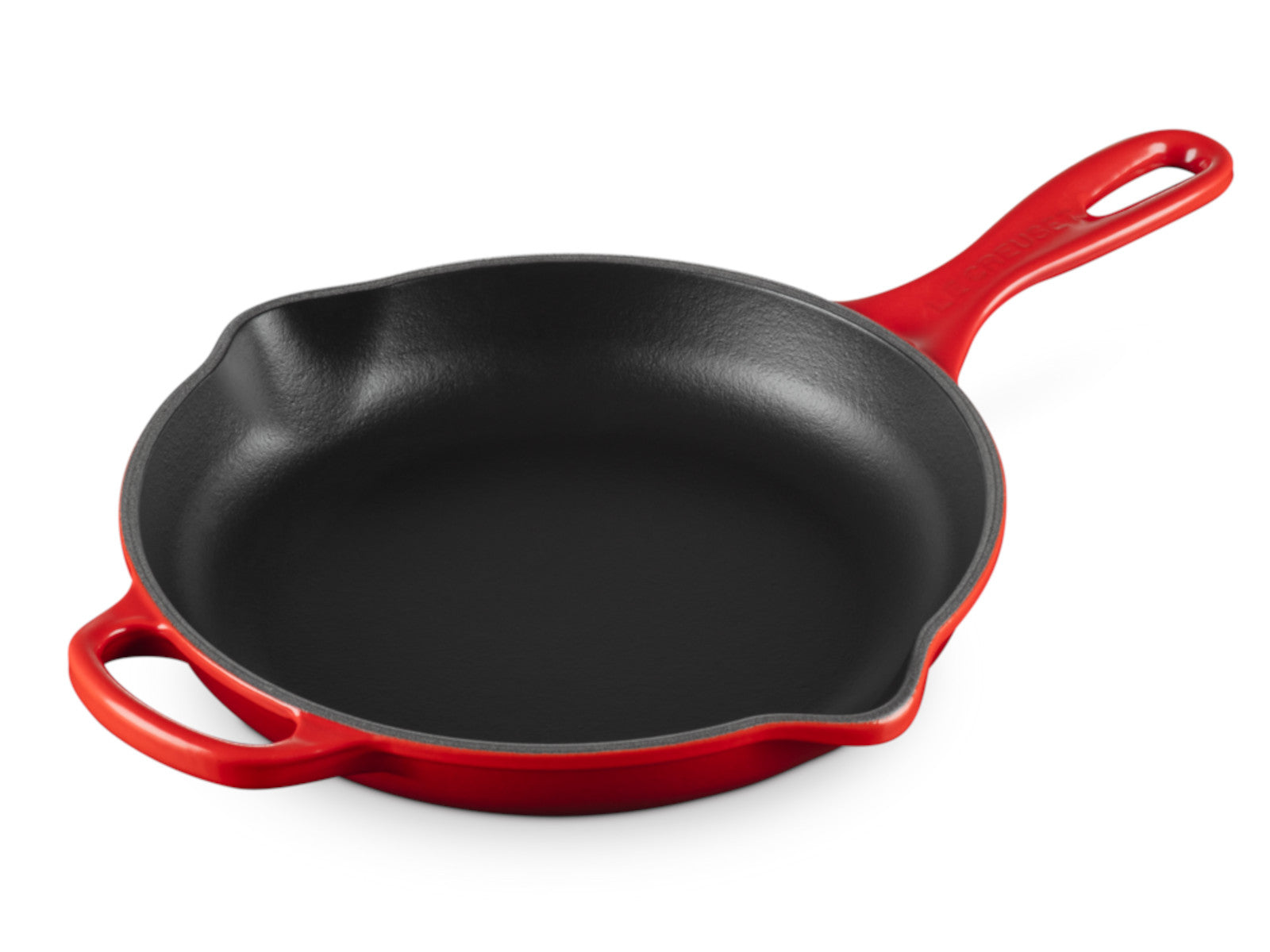 Le Creuset Brat- und Servierpfanne Signature rund kirschrot 23cm Freisteller 2