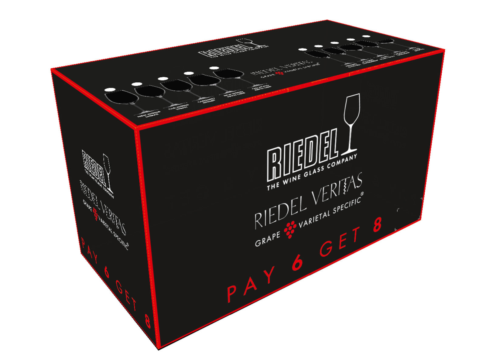 Riedel Veritas Cabernet/Merlot 8er Set Freisteller 2