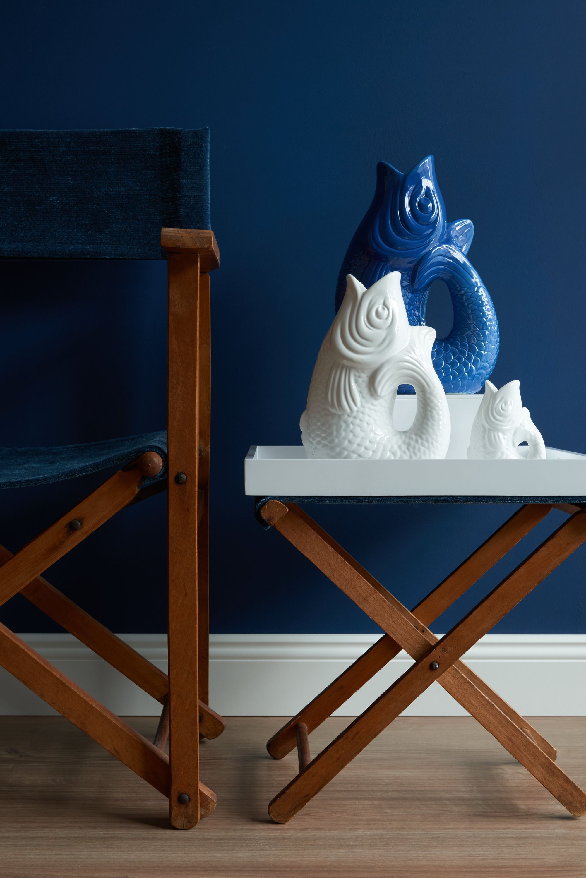 Giftcompany Monsieur Carafon Kerzenhalter Fisch XS weiss 12,7cm Lifestyle