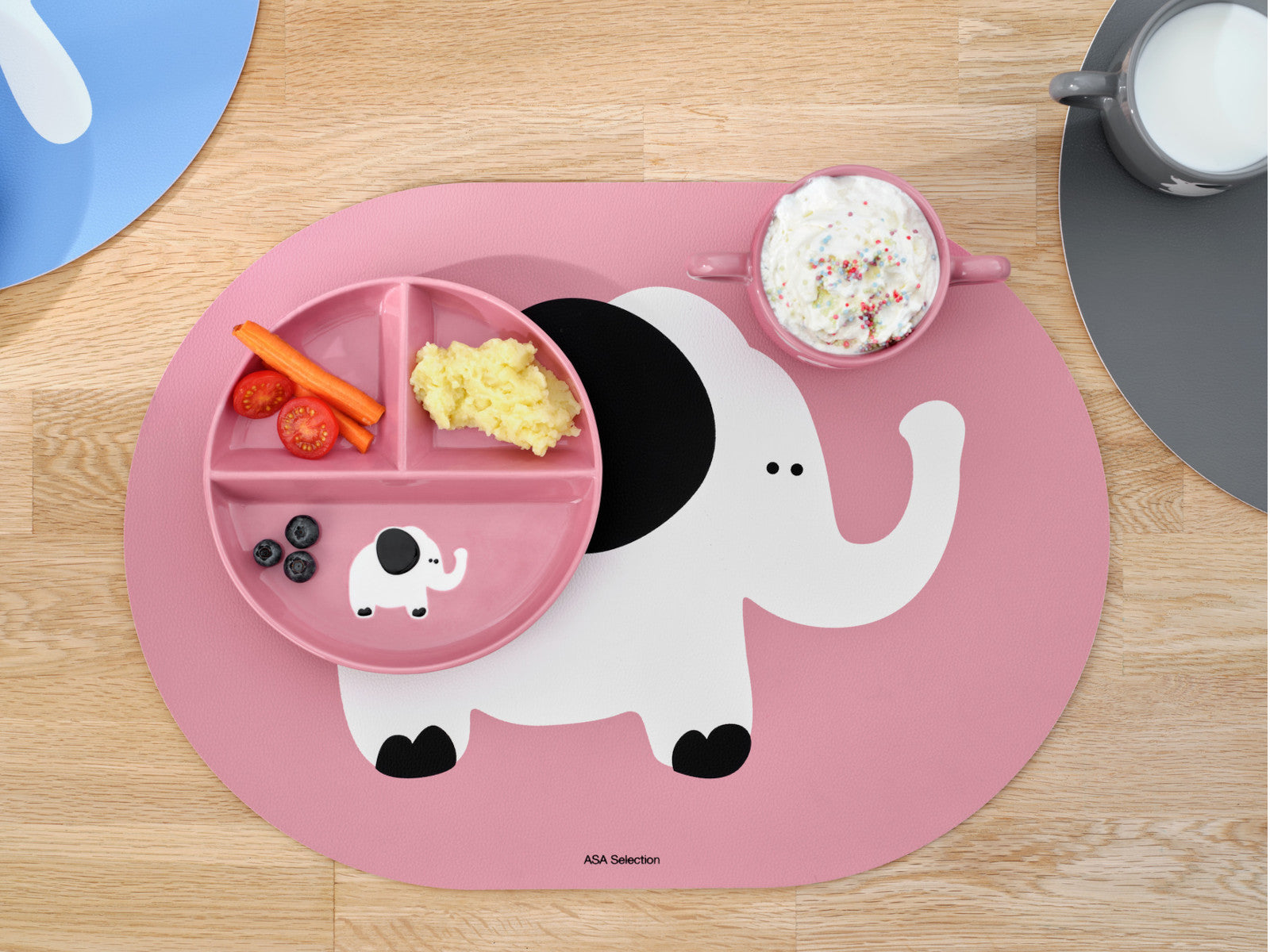 ASA buddies Tischset Elefant 46x33cm Lifestyle 1