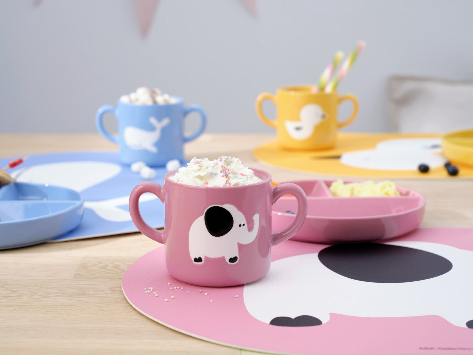 ASA buddies Tischset Elefant 46x33cm Lifestyle 2