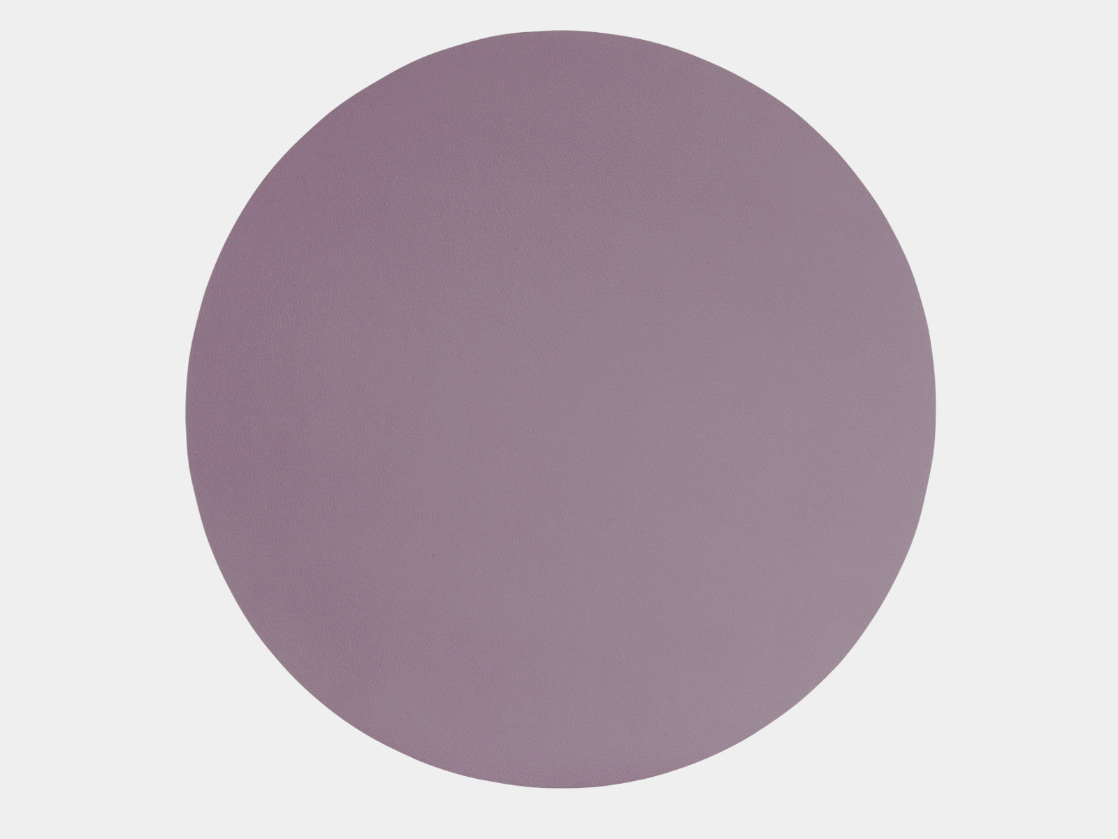 ASA leather optic Tischset rund lavender 38cm Freisteller 1