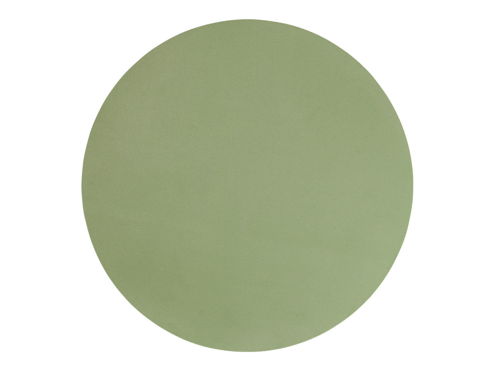 ASA leather optic Tischset rund sage 38cm Freisteller 1