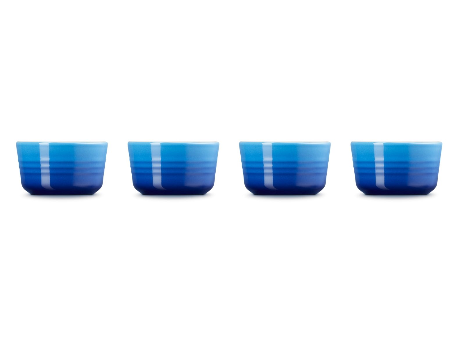 Le Creuset Mini Förmchen 0,1l Set 4tlg azure - Produktbild 3