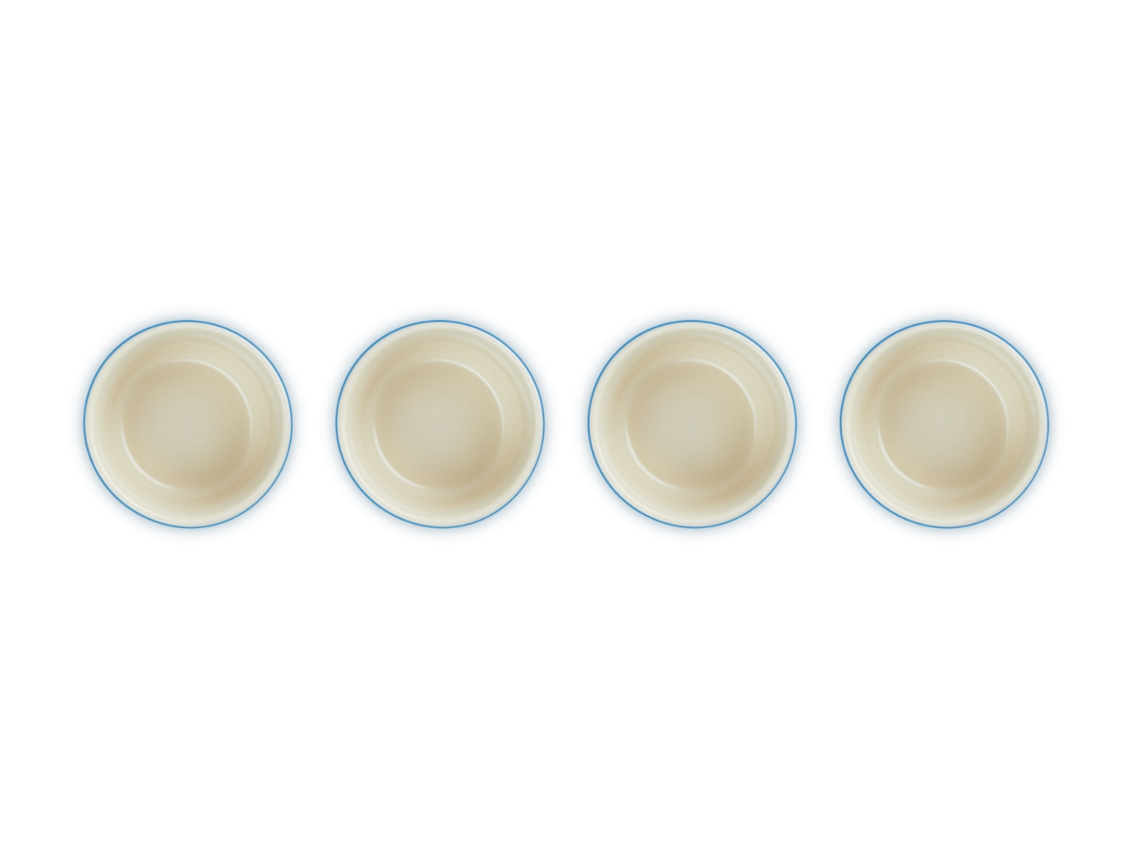 Le Creuset Mini Förmchen 0,1l Set 4tlg azure - Produktbild 4