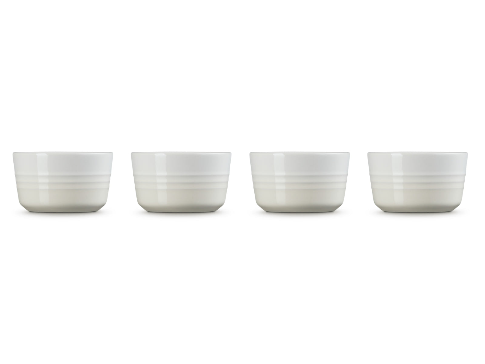 Le Creuset Mini Förmchen 0,1l Set 4tlg meringue - Produktbild 3