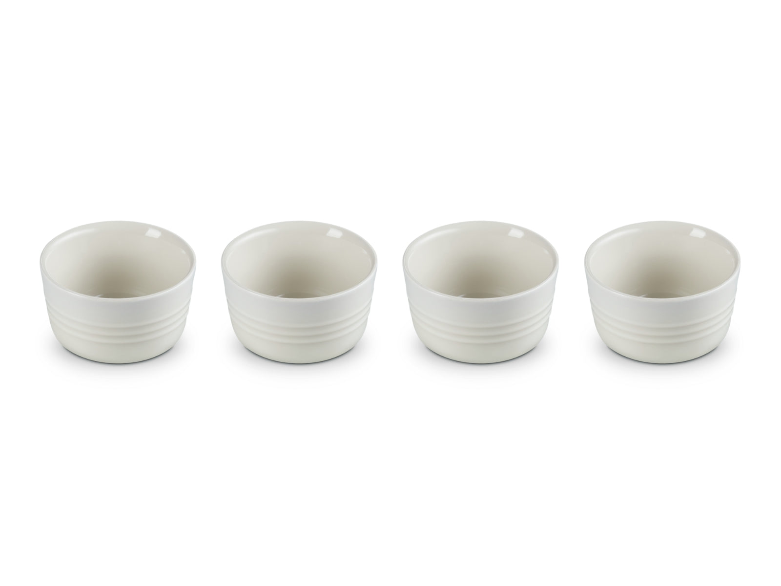 Le Creuset Mini Förmchen 0,1l Set 4tlg meringue - Produktbild 2