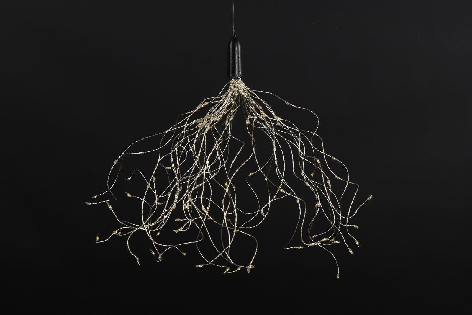 Decostar Lichterspinne hängend LED Harry schwarz 13,5cm Freisteller