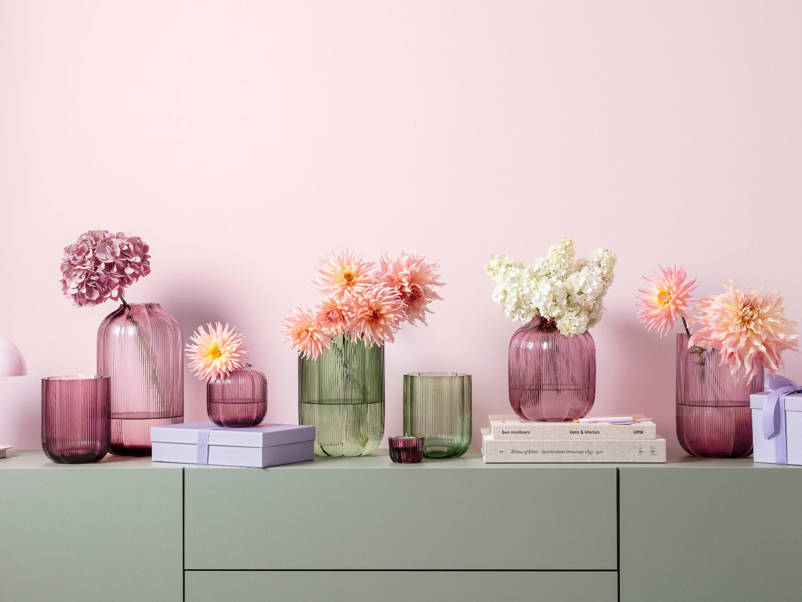 Villeroy & Boch Fleur cassis Kerzenständer 2 in 1 pink 14,5cm - Produktbild 4
