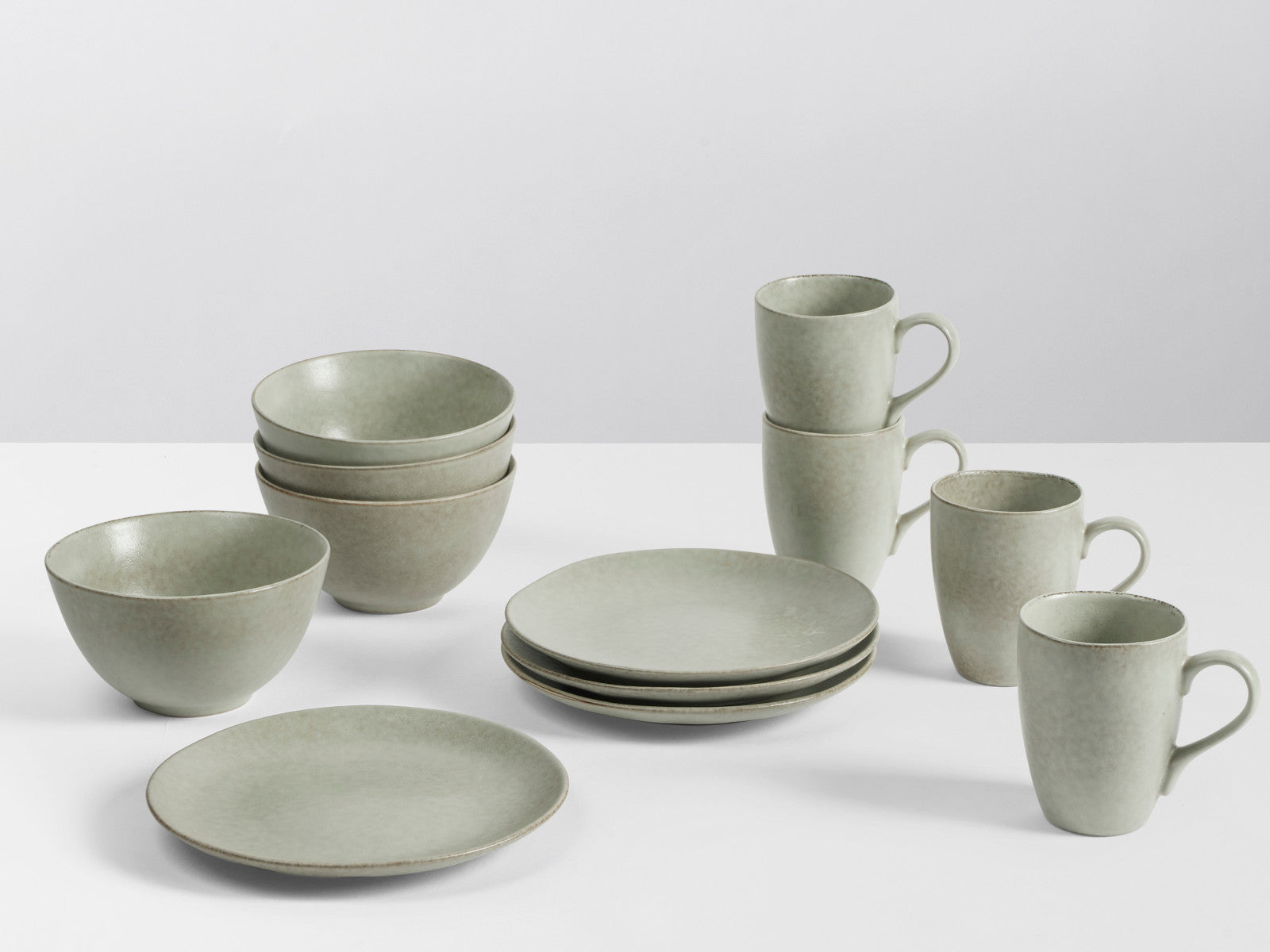 Broste Copenhagen NORDIC MARSH Frühstücksset für Vier 12tlg Lifestyle 1