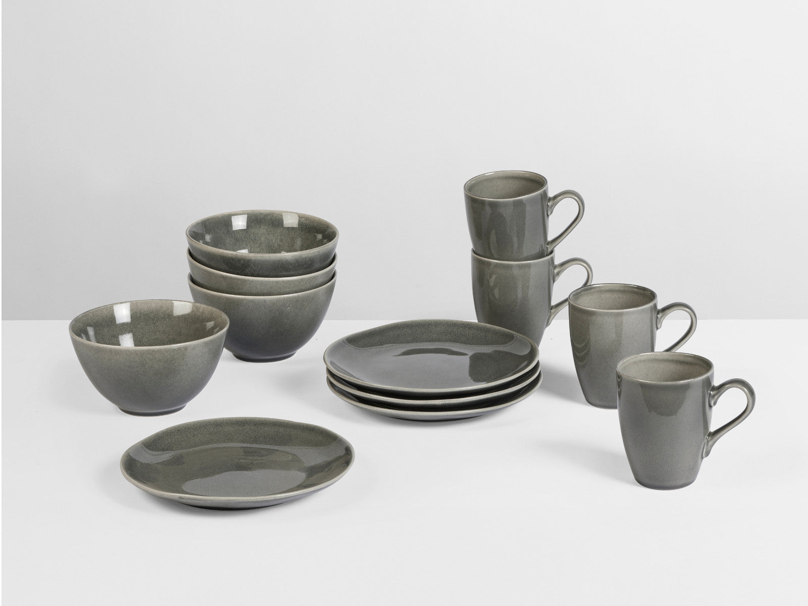 Broste Copenhagen NORDIC RAIN Frühstücksset für Vier 12tlg Lifestyle 1