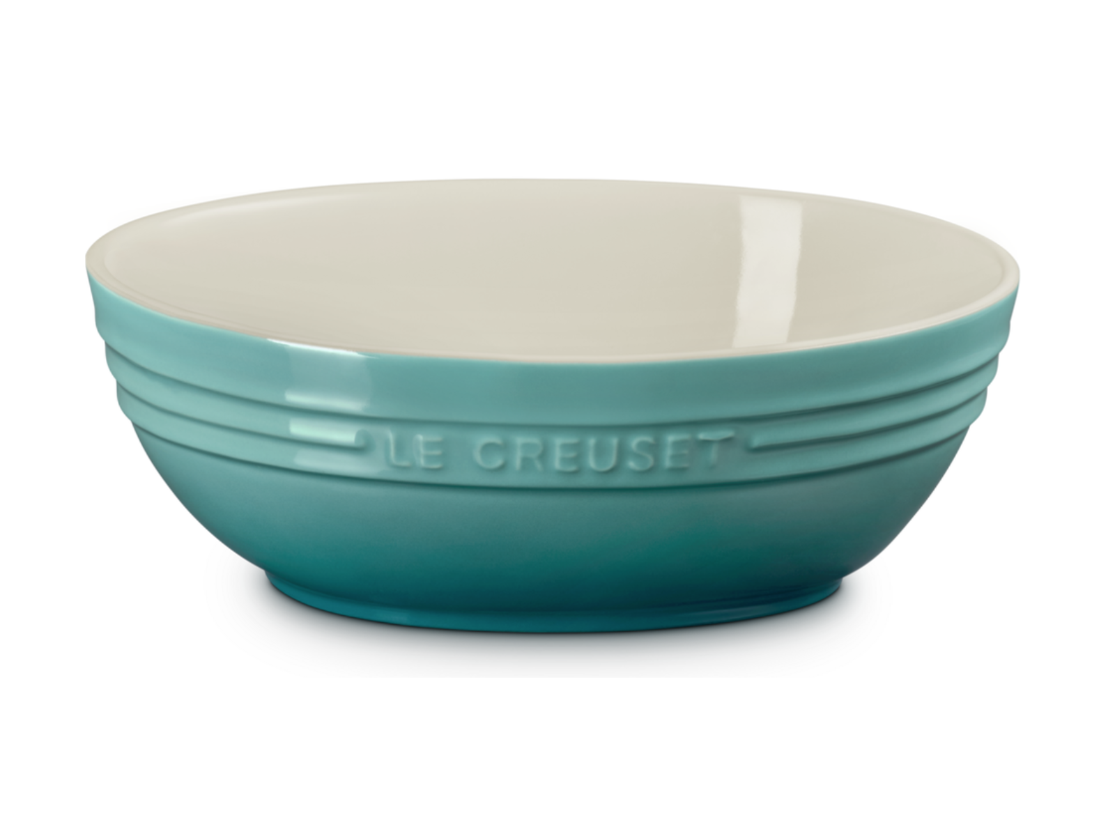 Le Creuset Servierschale rund bleu riviera 3,2l - Produktbild 1