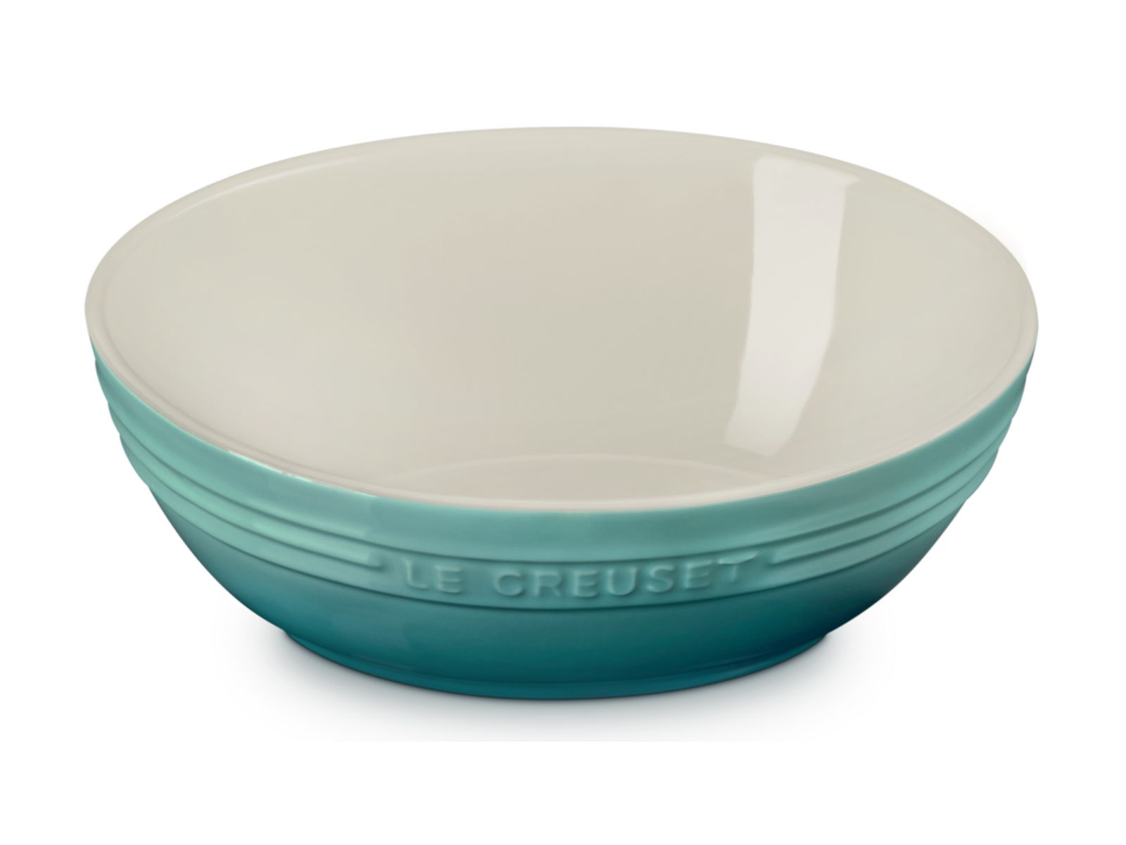 Le Creuset Servierschale rund bleu riviera 3,2l - Produktbild 2