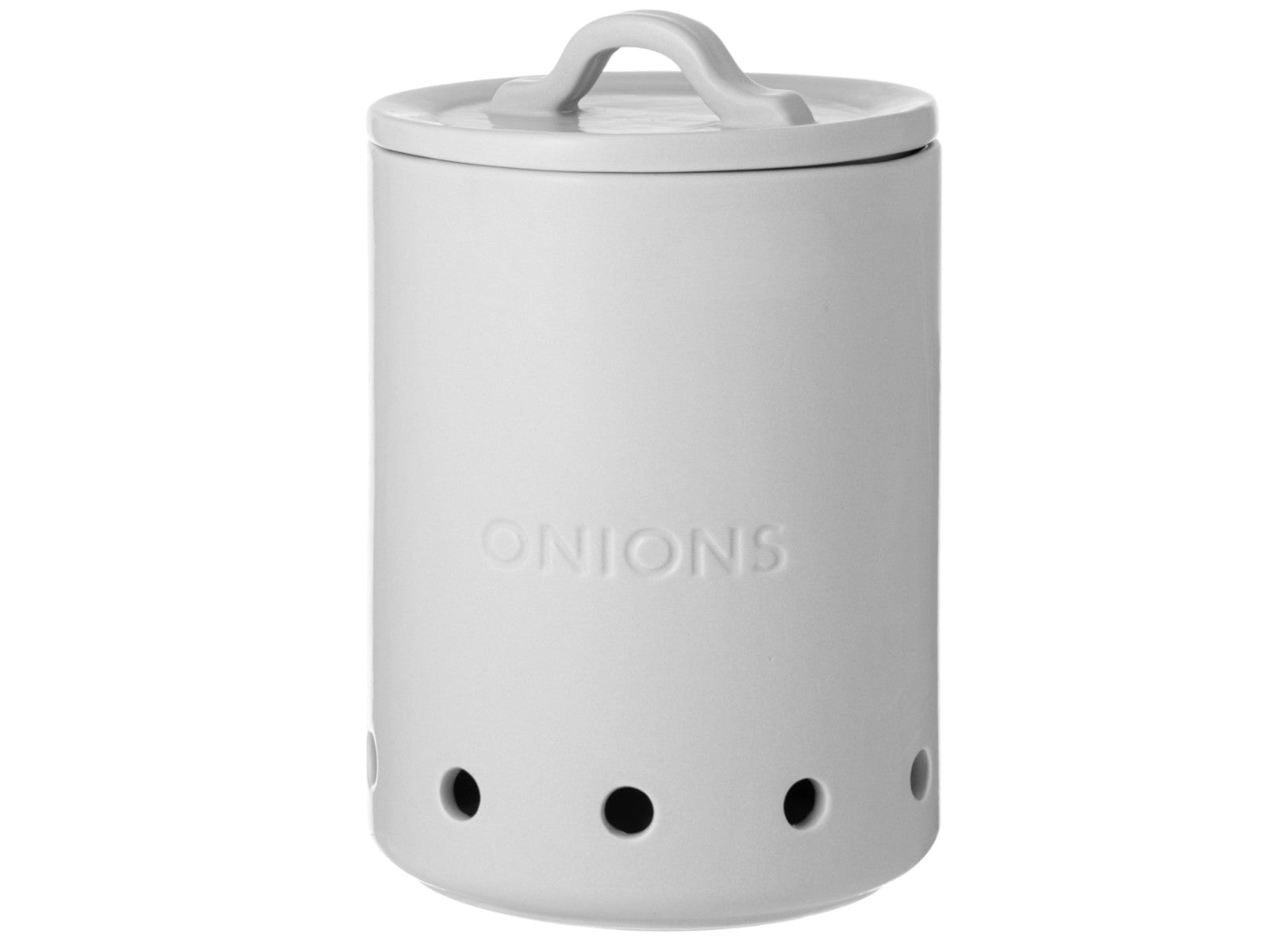 ladelle ESSENTIALS Zwiebel Topf weiß 16,5cm Freisteller 1