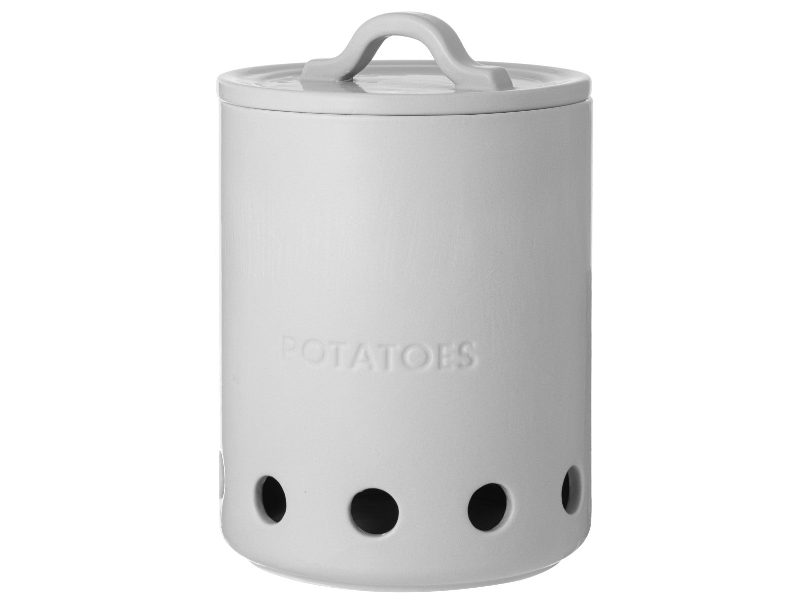 ladelle ESSENTIALS Kartoffel Topf weiß 20cm Freisteller 1