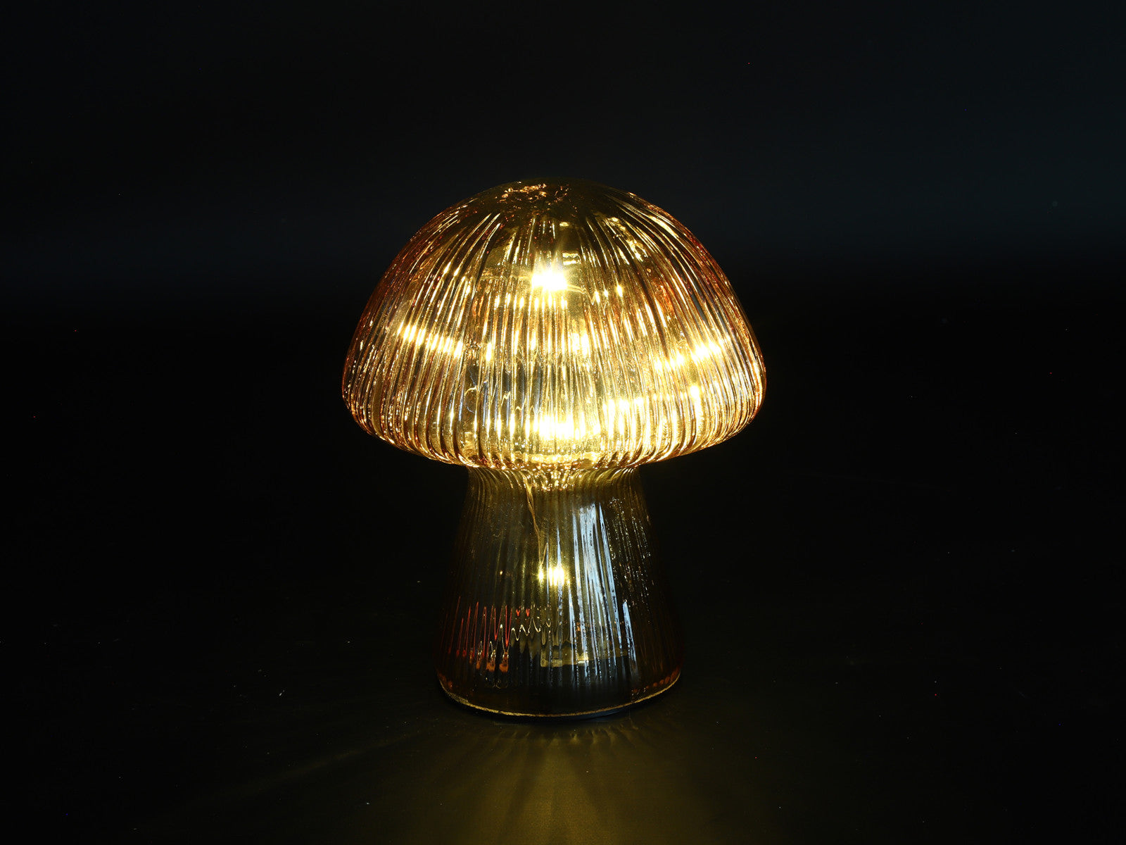 Decostar Tischlampe LED Champy S braun 15cm Freisteller 