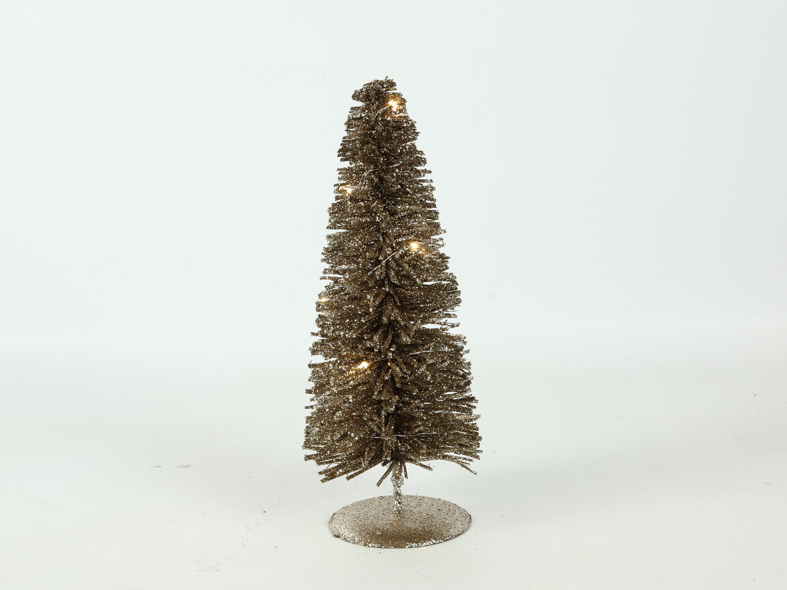 Decostar Weihnachtsbaum LED Verve S metallic gold 30cm Freisteller 