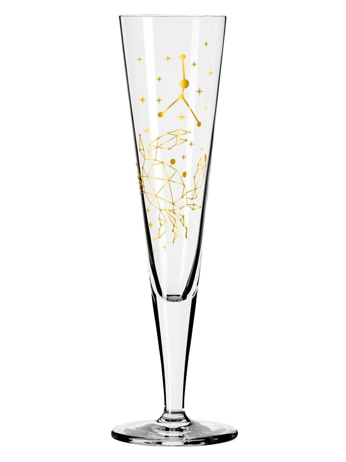 RITZENHOFF Champagnerglas #3 Krebs (Z. Mubaza) H25 Freisteller 3