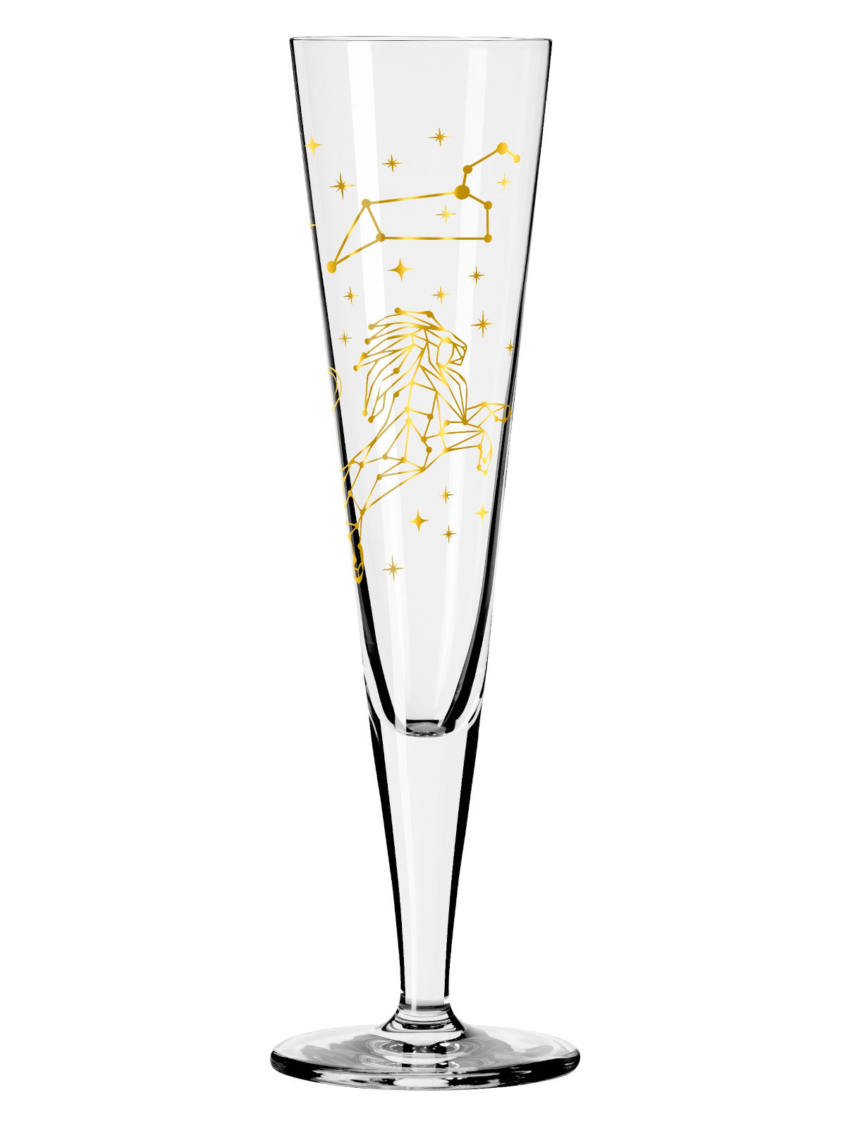 RITZENHOFF Champagnerglas #6 Löwe (Z. Mubaza) H25 Freisteller 3