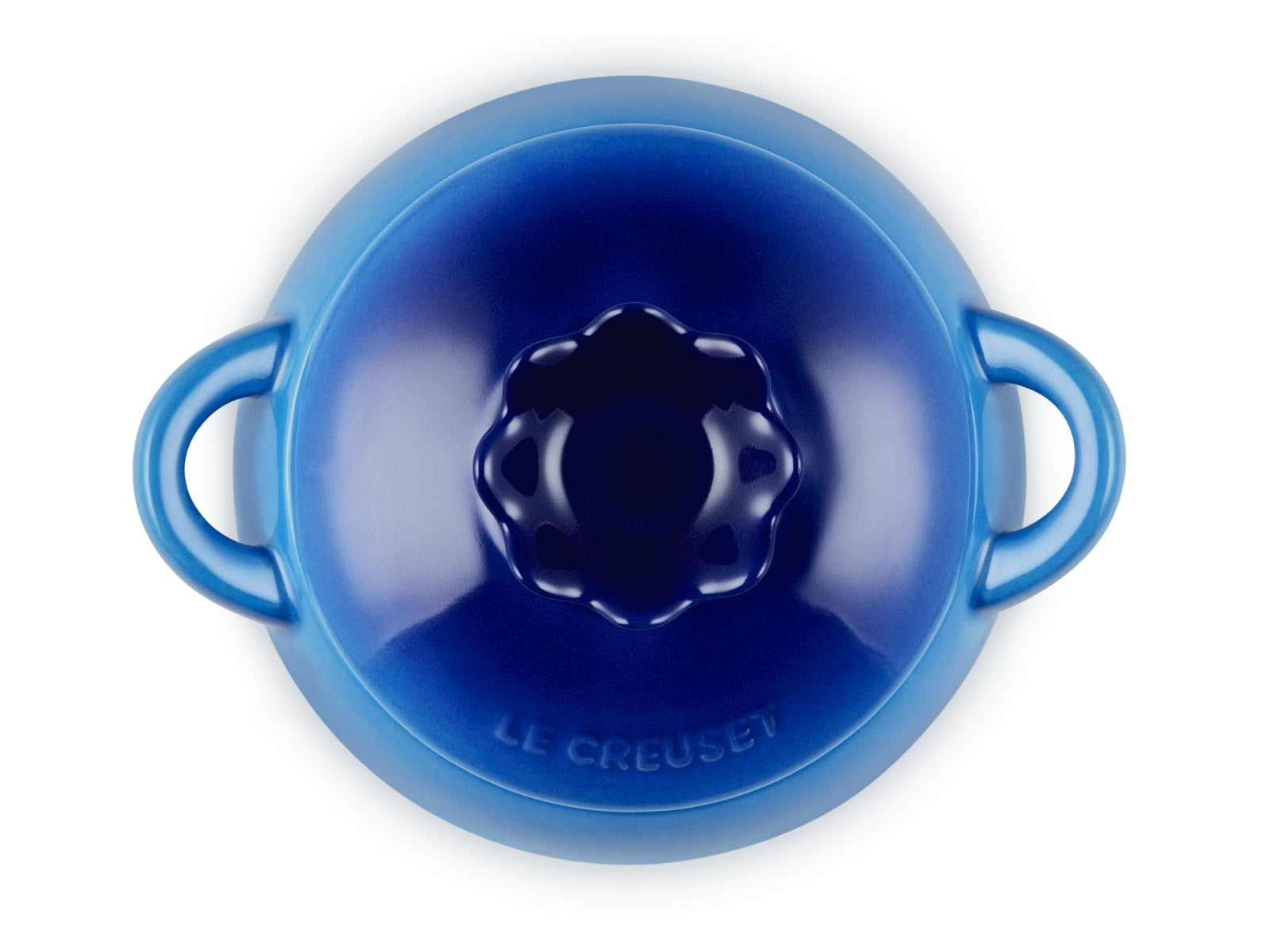 Le Creuset Mini-Cocotte Blaubeere rund azure - Produktbild 5