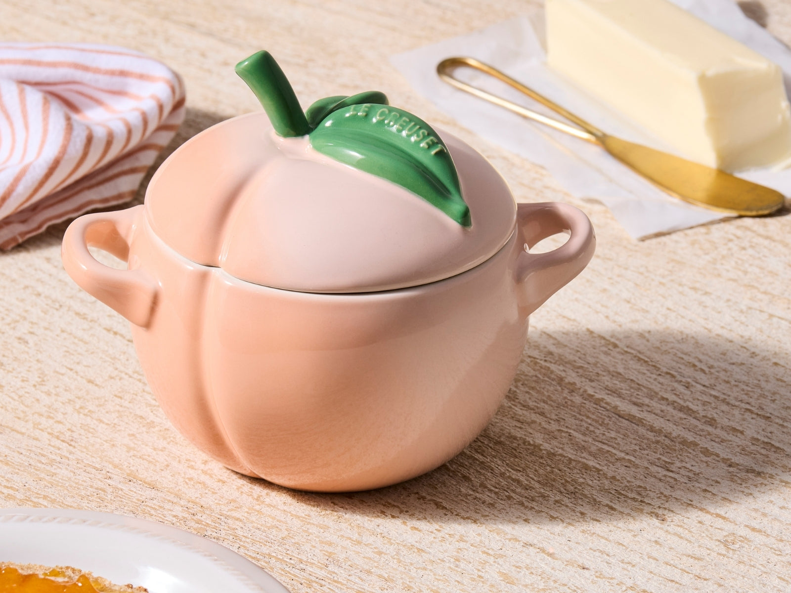 Le Creuset Mini-Cocotte Pfirsich rund pêche - Produktbild 6