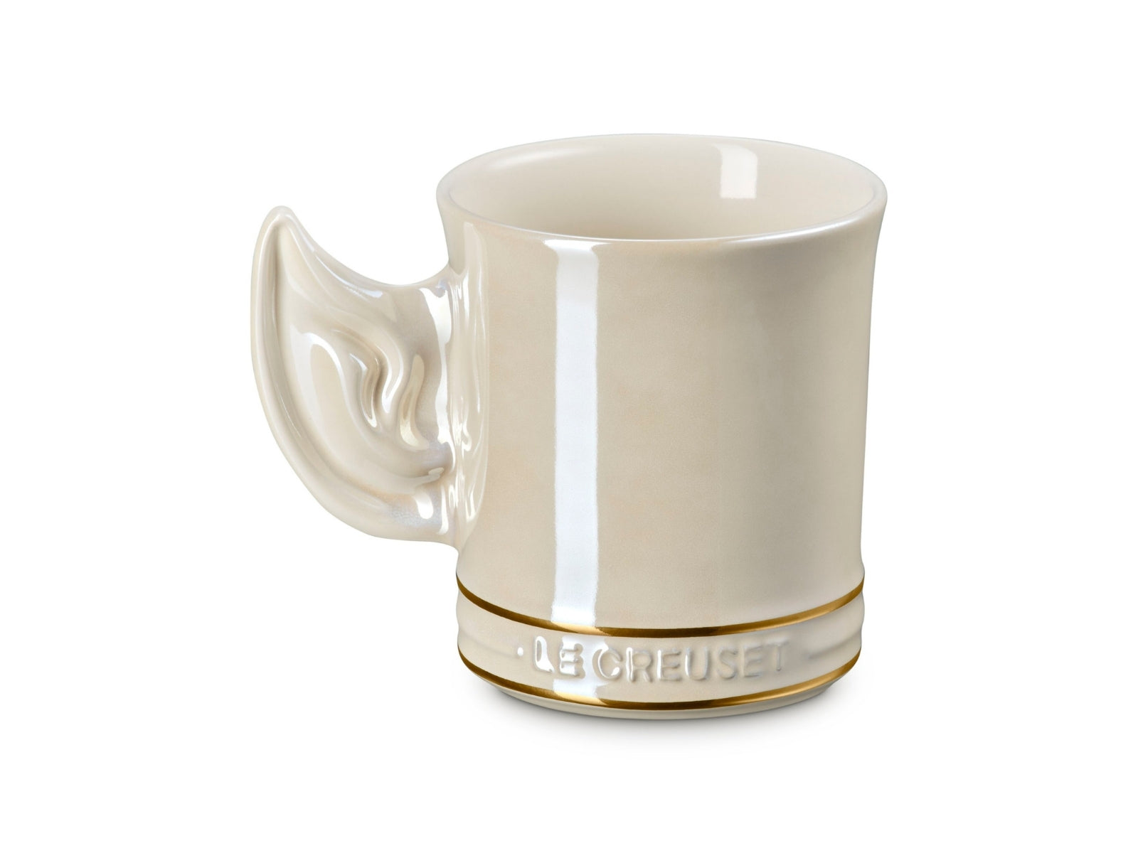 Le Creuset Star Trek Collection Becher mit Henkel Spock creme 0,4l - Produktbild 4