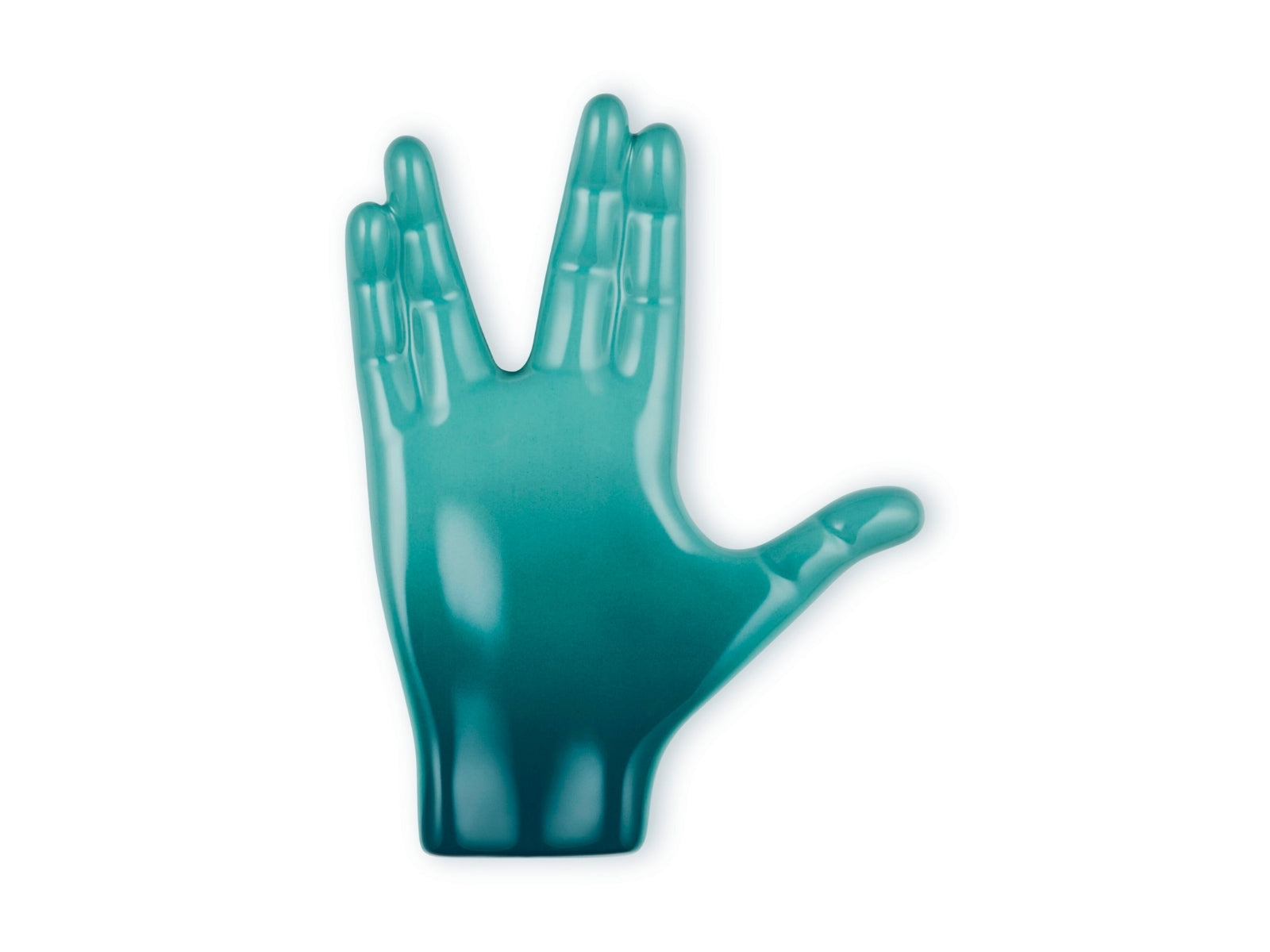 Le Creuset Star Trek Collection Löffelablage Spock bleu riviera 19cm - Produktbild 3