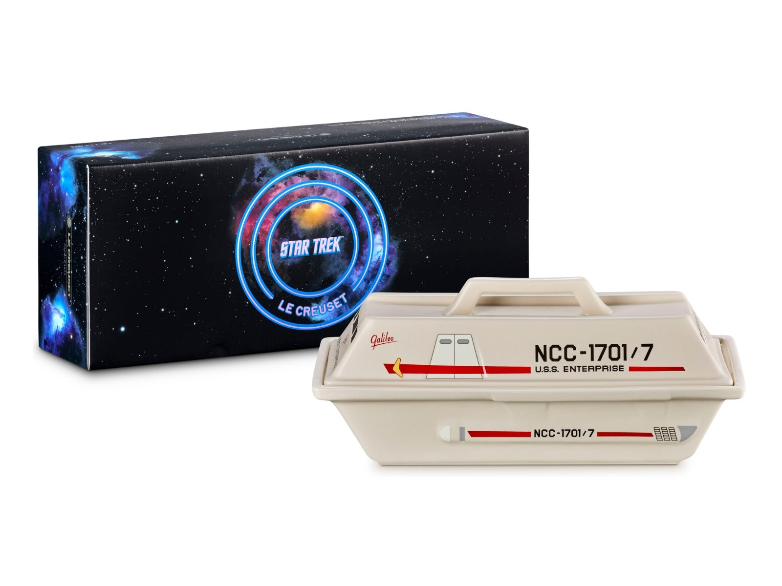 Le Creuset Star Trek Collection Auflaufform Deep Space Shuttle 1,6l - Produktbild 1