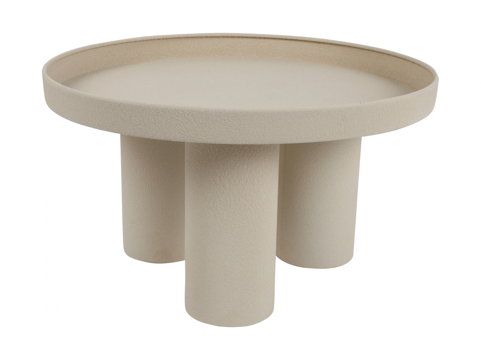 Decostar Tablett mit Bein Plateau Cullen L crème 40cm - Produktbild 1