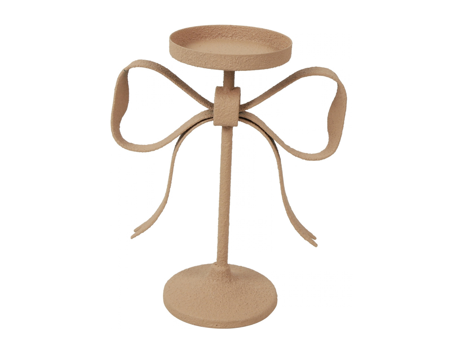 Decostar Kerzenhalter Schleife Kenay S braun 21,5cm - Produktbild 1
