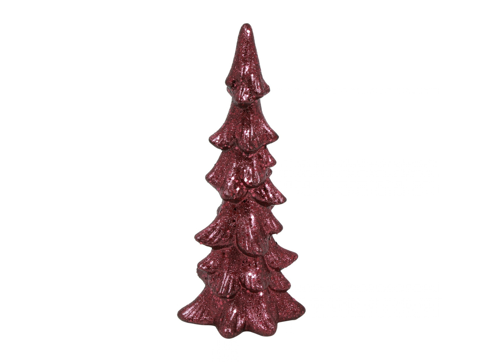 Decostar Weihnachtsbaum Floris S purpur 24cm - Produktbild 1