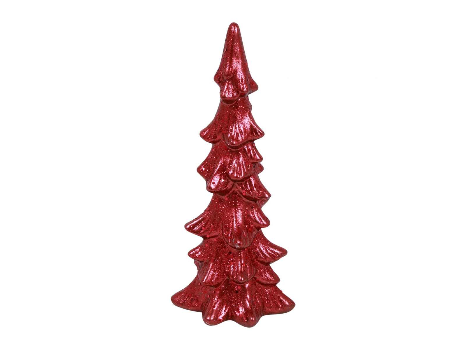 Decostar Weihnachtsbaum Floris S kirschrot 24cm - Produktbild 1