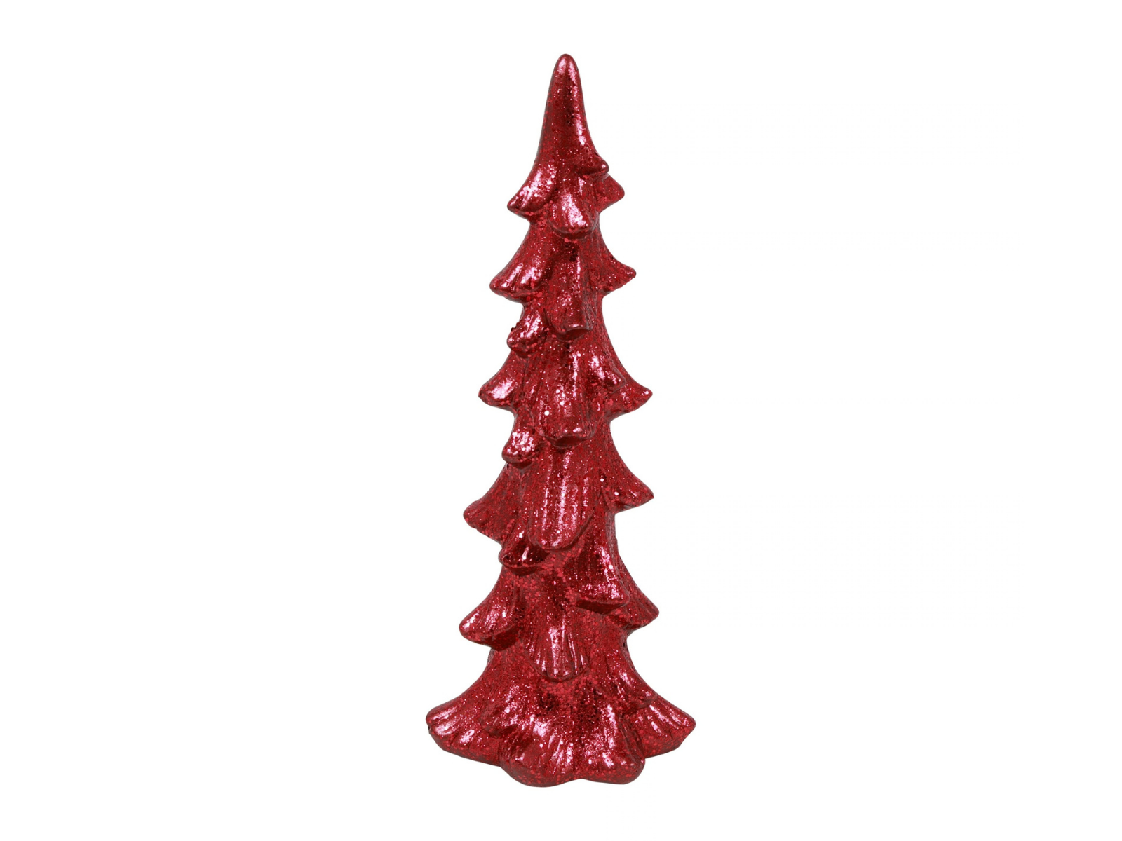 Decostar Weihnachtsbaum Floris M kirschrot 37cm - Produktbild 1