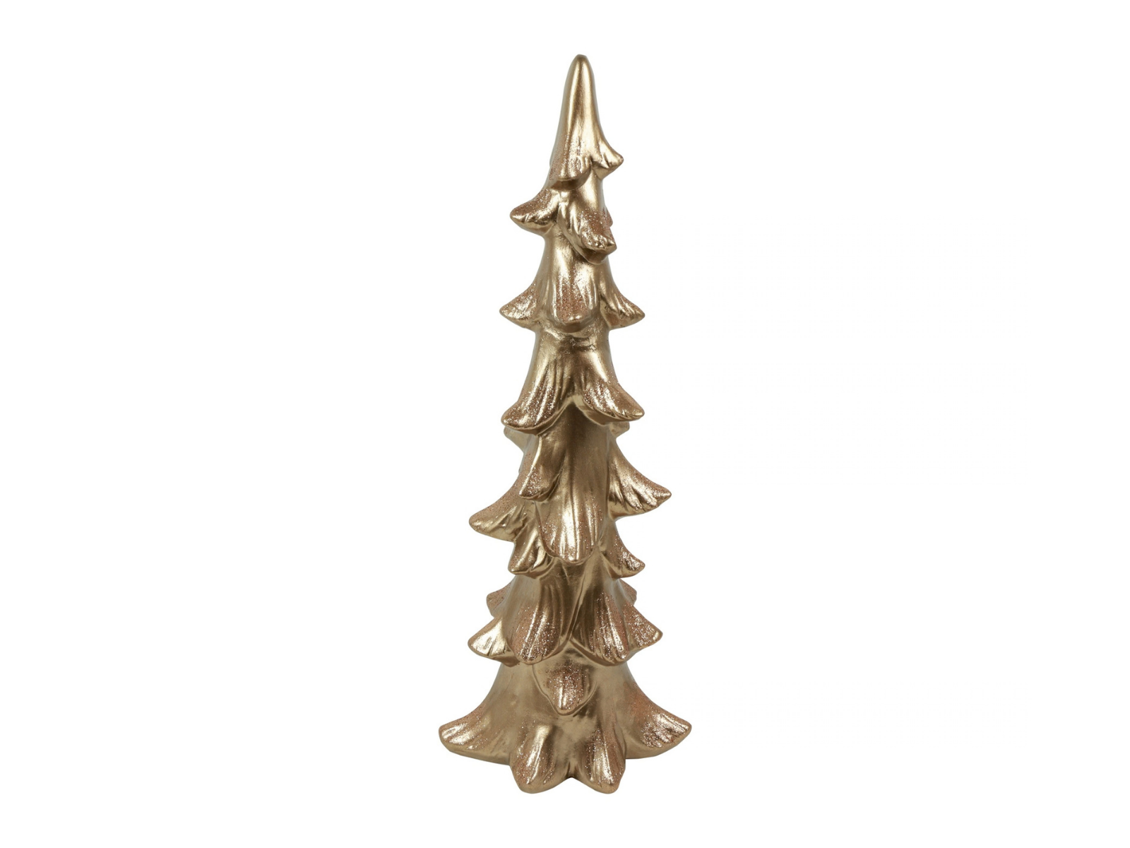 Decostar Weihnachtsbaum Floris L gold 45,5cm - Produktbild 1