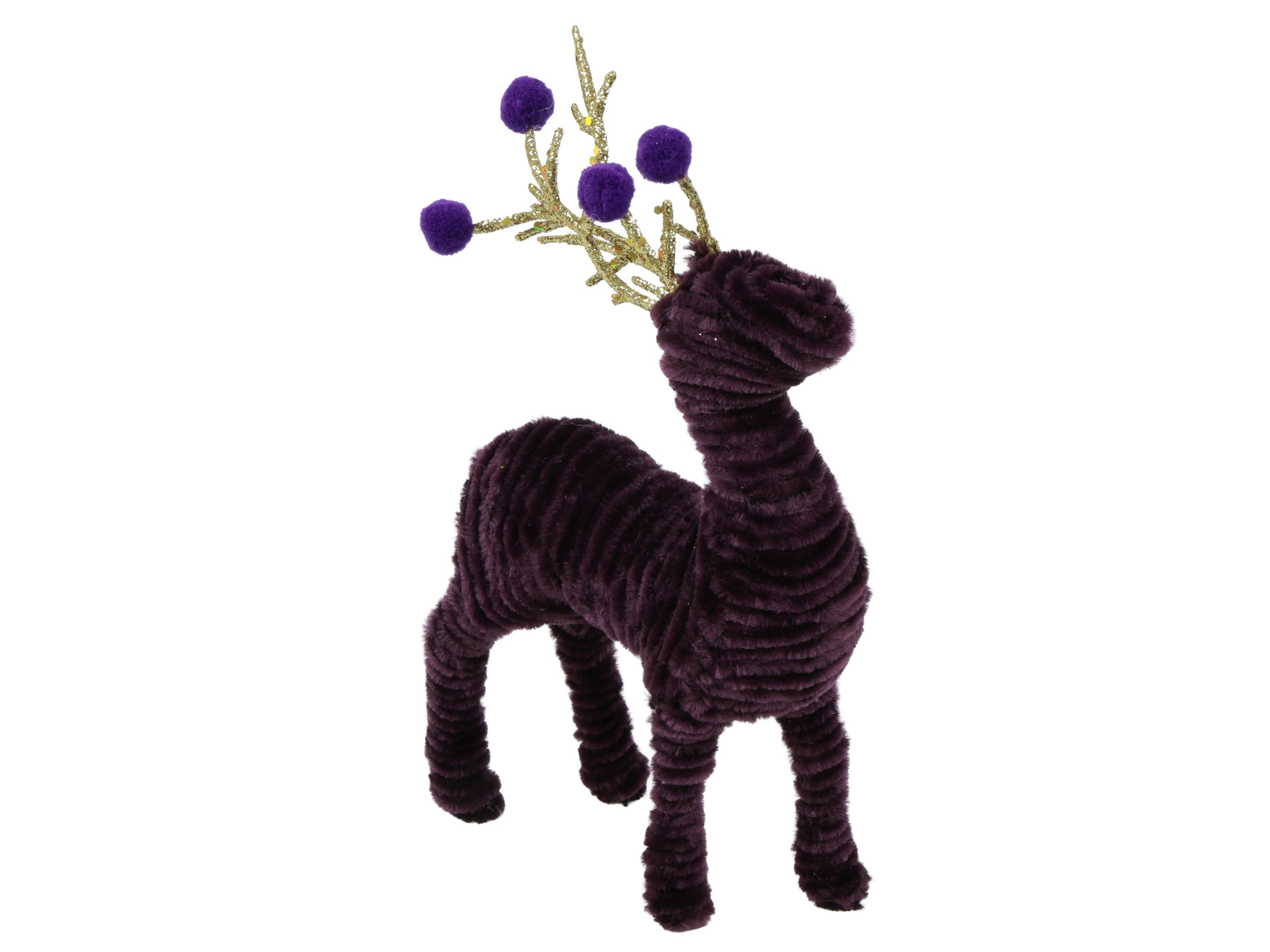 Decostar Hirsch Bastiaan S purpur 23cm - Produktbild 1