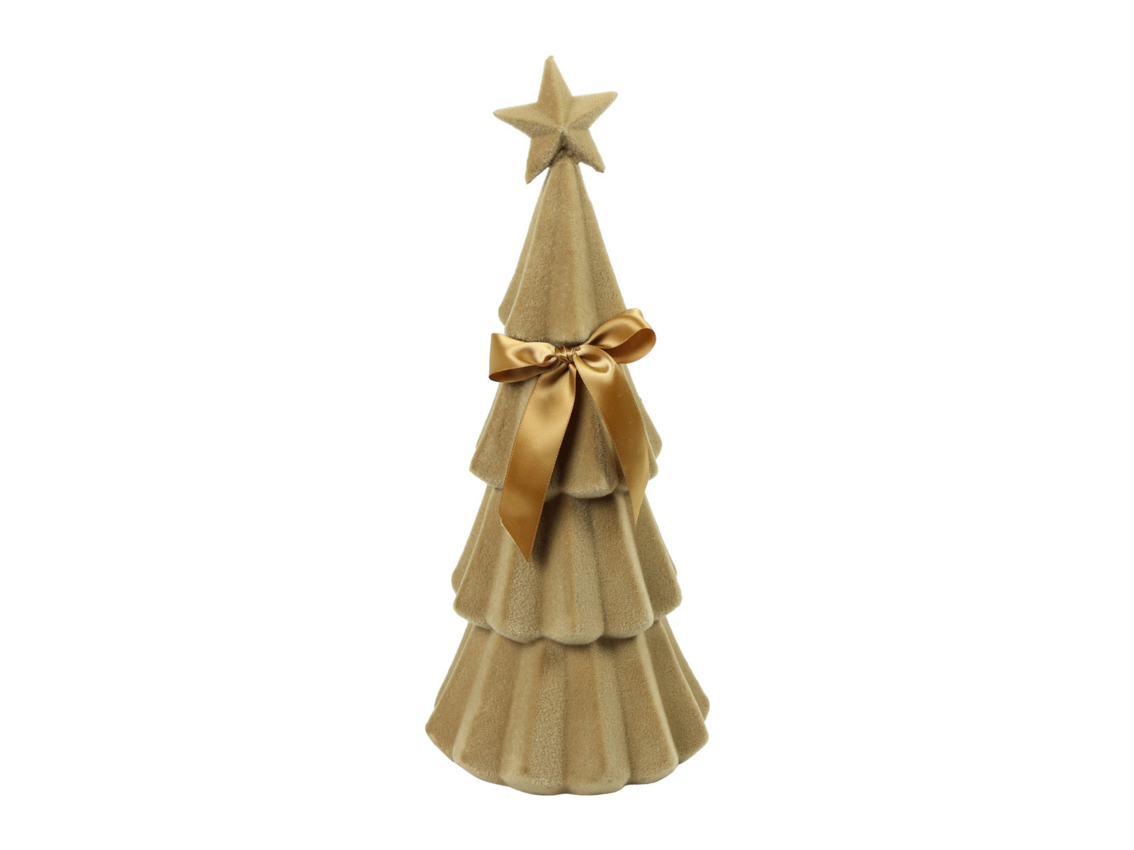 Decostar Weihnachtsbaum Velvet Connor M braun 39cm - Produktbild 1