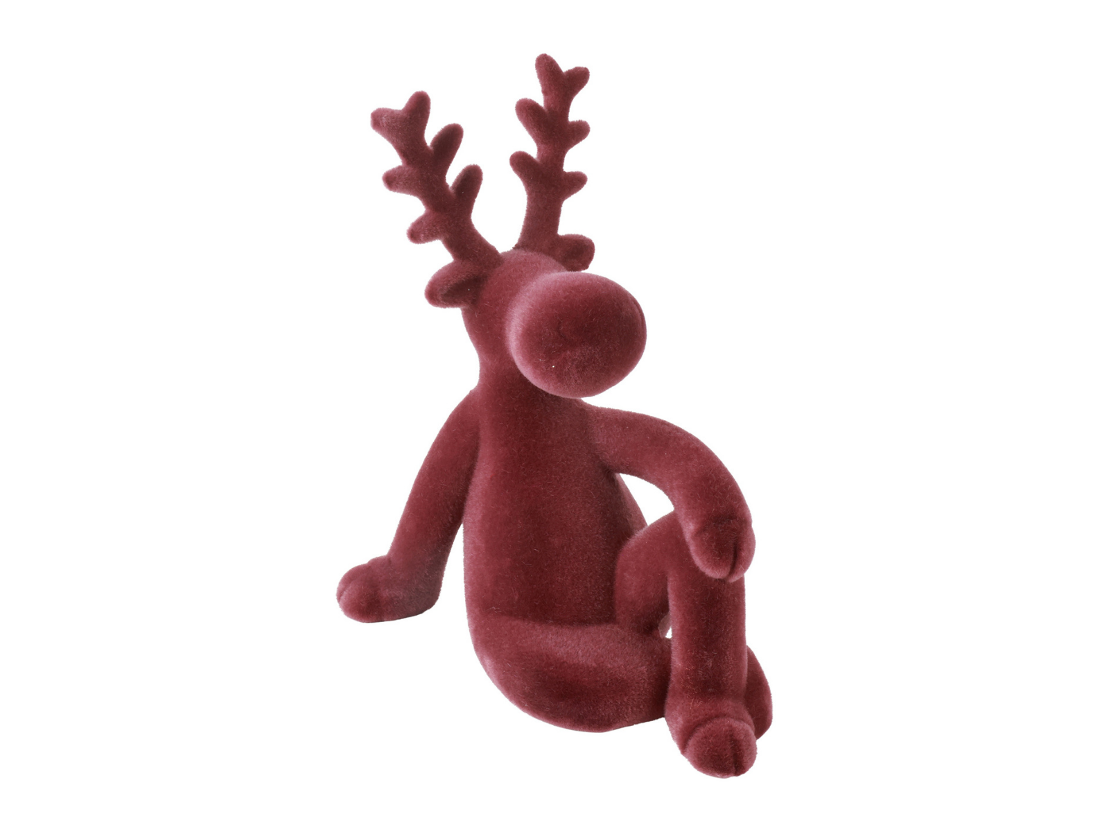 Decostar Rentier Velvet Adrian S bordeaux 20cm - Produktbild 1