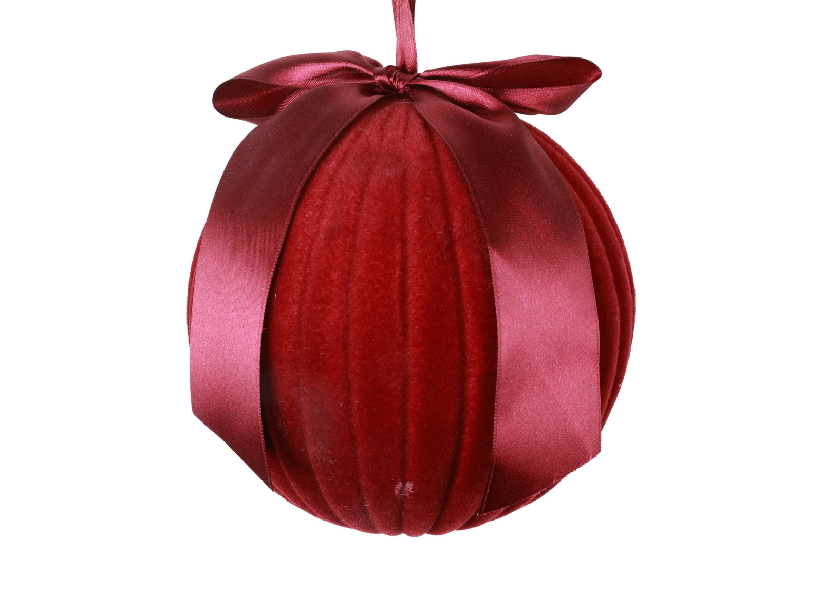Decostar Weihnachtsbaumkugel Amara S bordeaux 12cm - Produktbild 1