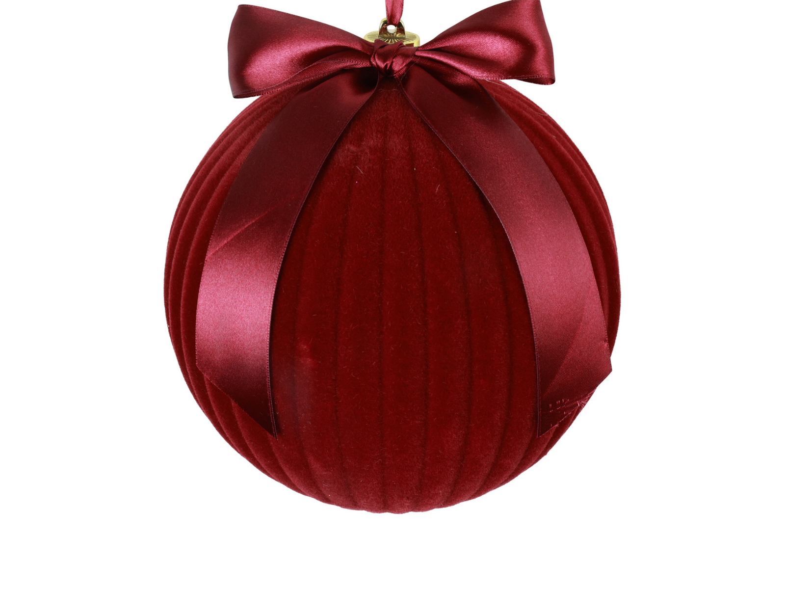 Decostar Weihnachtsbaumkugel Amara L bordeaux 20cm - Produktbild 1