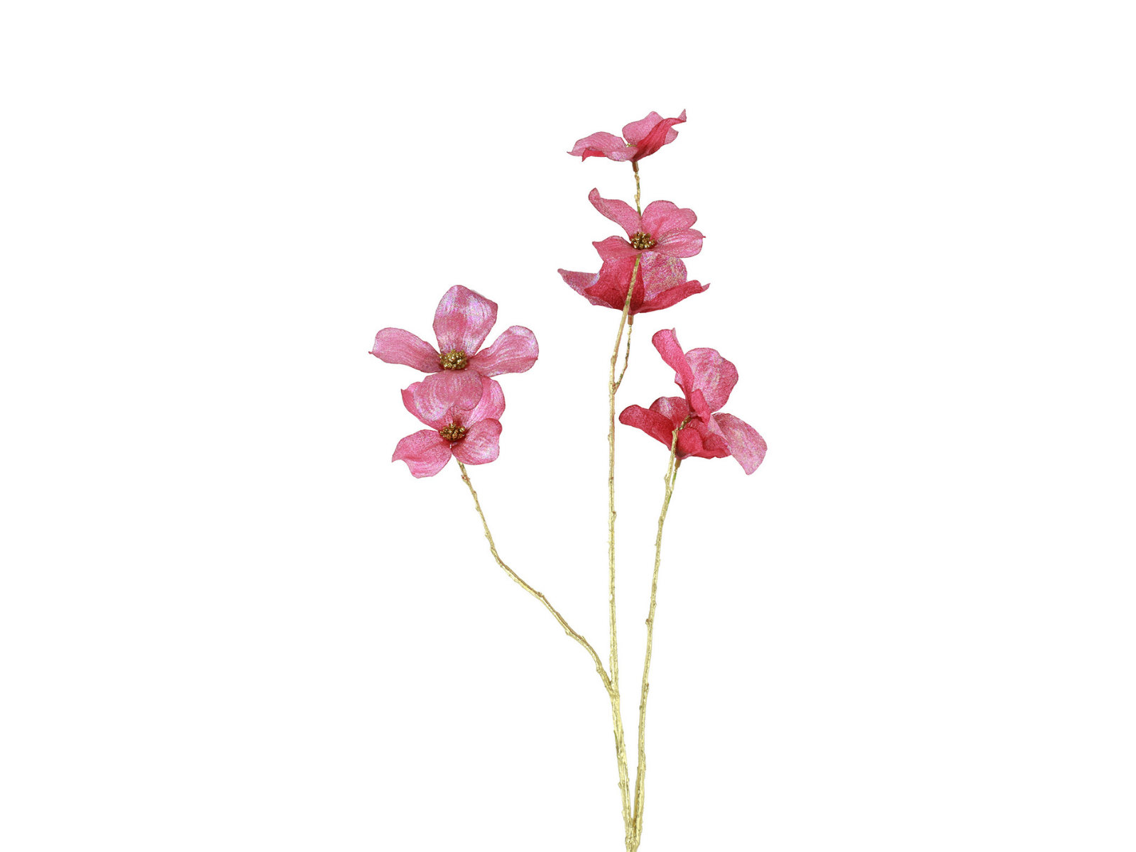 Decostar Blume Sparkly Cornus S purpur 86cm - Produktbild 1
