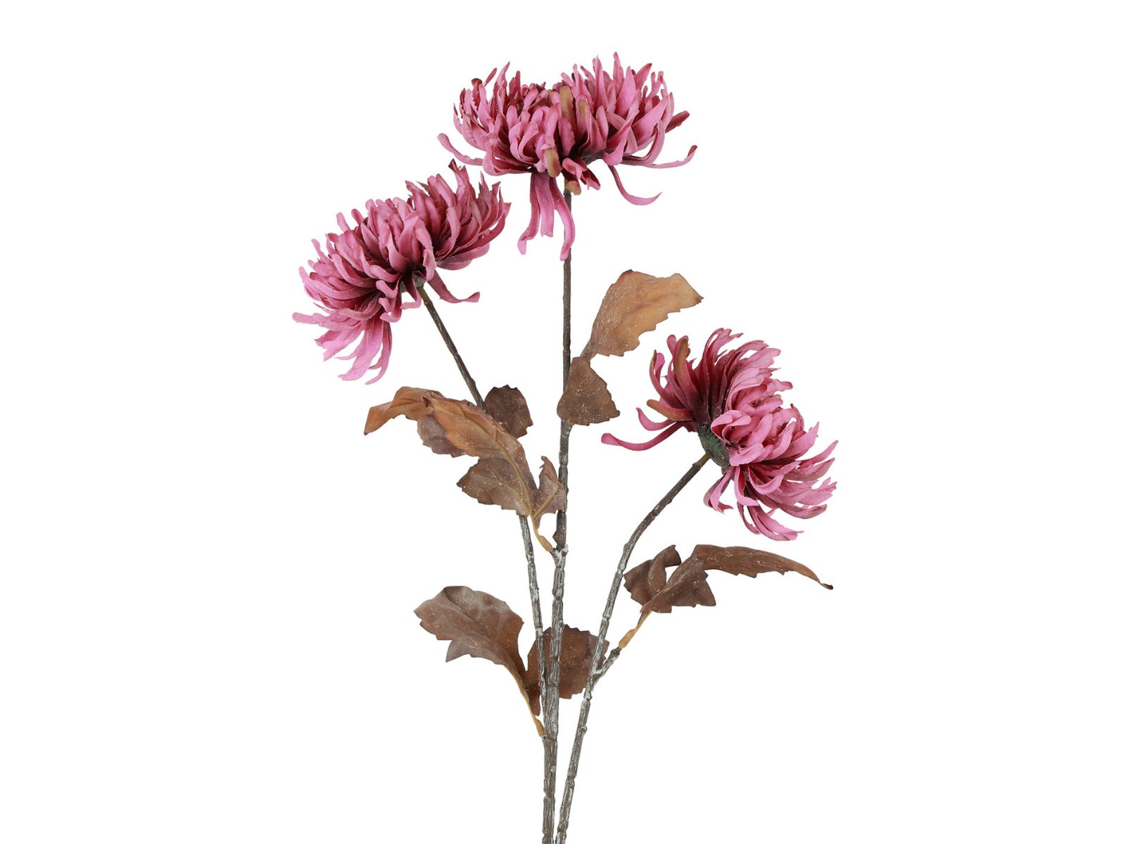 Decostar Blumenzweig Chrysanthemum spider lila 78cm