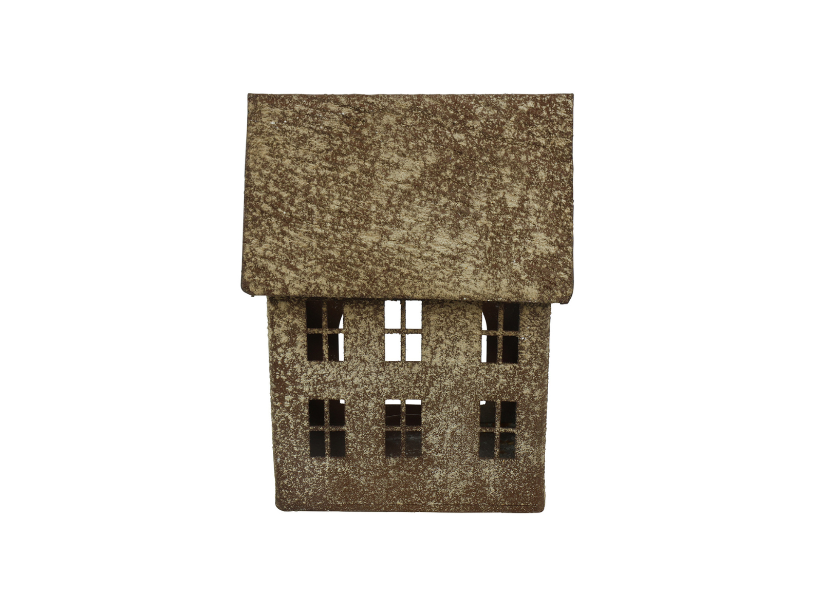 Decostar Haus rechteckig S rost 10cm