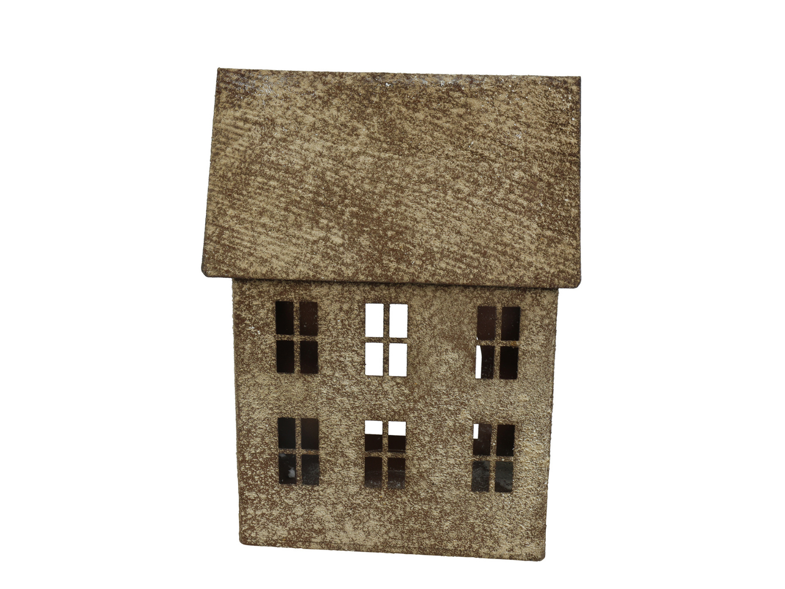 Decostar Haus rechteckig M rost 10cm